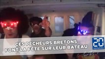 Ces pécheurs bretons font la fête sur leur bateau et leurs vidéos cartonnent