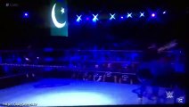 Amazing Entry Of First Pakistani Wrestler With Pakistan Flag In WWE