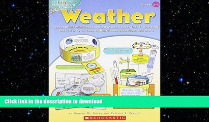 READ ONLINE Easy Make   Learn Projects: Weather: Reproducible Mini-Books and 3-D Manipulatives