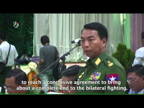 Historic peace talks for Kachin and gov't