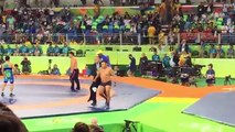 Mongolian wrestling coaches go crazy after Olympic loss