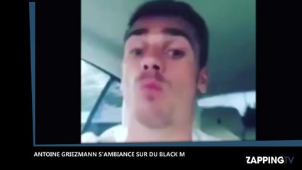 Antoine Griezmann s'ambiance sur du Black M dans sa voiture (Vidéo)