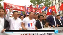 Aubervilliers : des milliers de Français d'origine chinoise manifestent contre les violences qui les visent