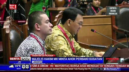 MK Minta Ahok Perbaiki Gugatan UU Pilkada