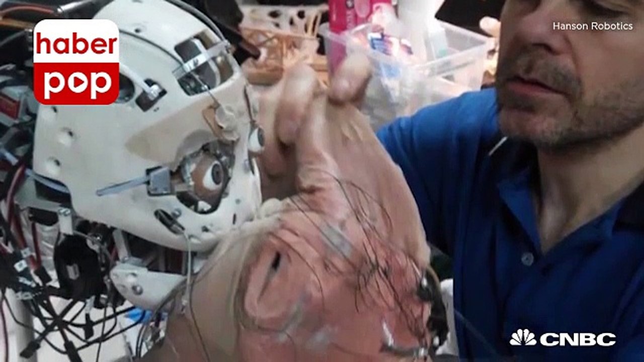 İnsanlığı yok edecek akıllı robot üretildi #Sophia #robot