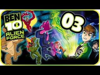 Ben 10: Alien Force Walkthrough Part 3 (Wii, PS2, PSP) Level 2 : The Forest Medieval (2 of 2)