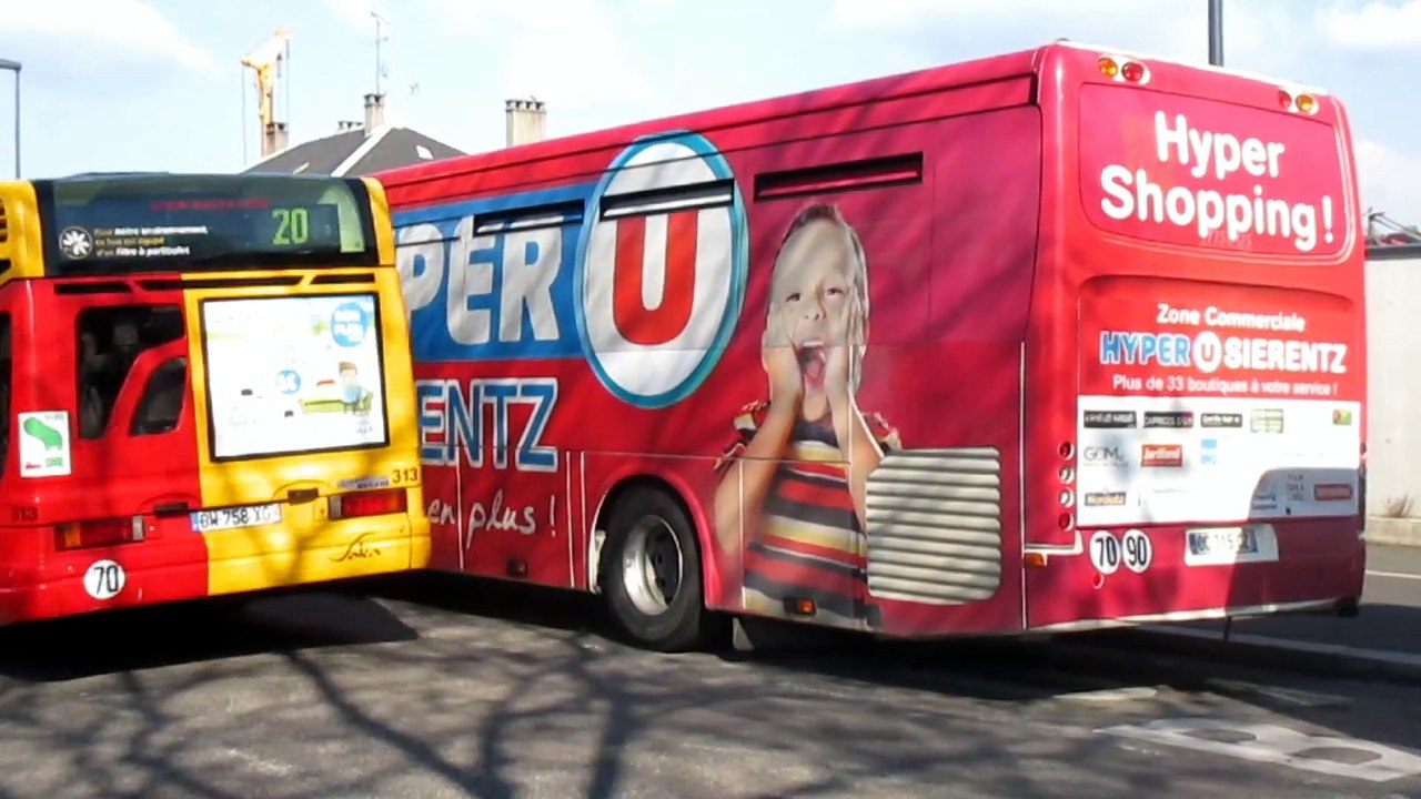 Kairos - Affichage publicitaire sur bus - Bus covering