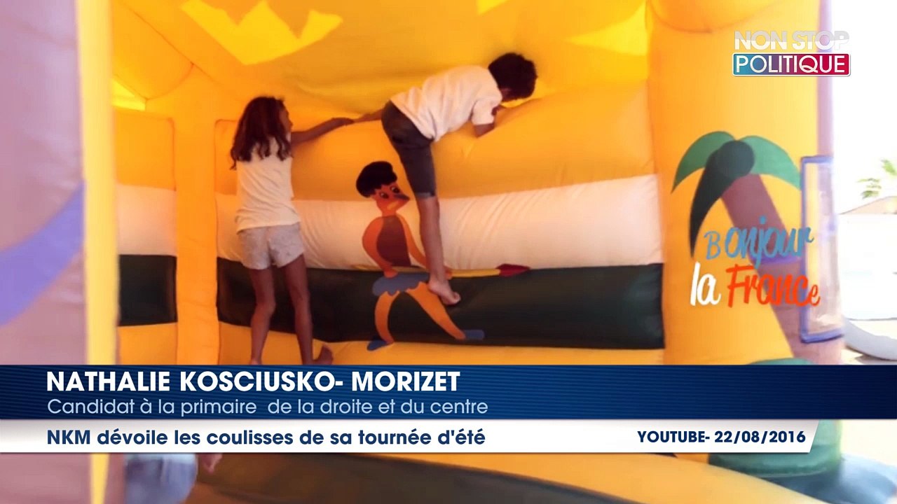 Nathalie Kosciusko-Morizet se dévoile en famille dans sa série "La petite vadrouille"