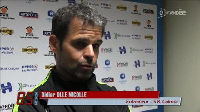 Les Herbiers vs Colmar (2-1) : Didier Olle Nicolle