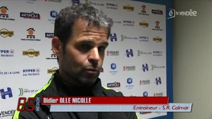 Les Herbiers vs Colmar (2-1) : Didier Olle Nicolle