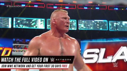Randy Orton vs Brock Lesnar- SummerSlam WWE 2016