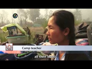 Karenni camp blaze an accident