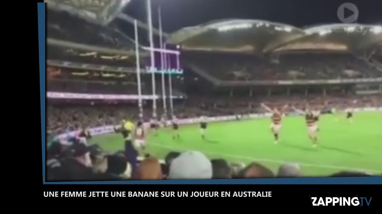 Dérapage raciste en Australie, une femme jette une banane sur un joueur aborigène (Vidéo)
