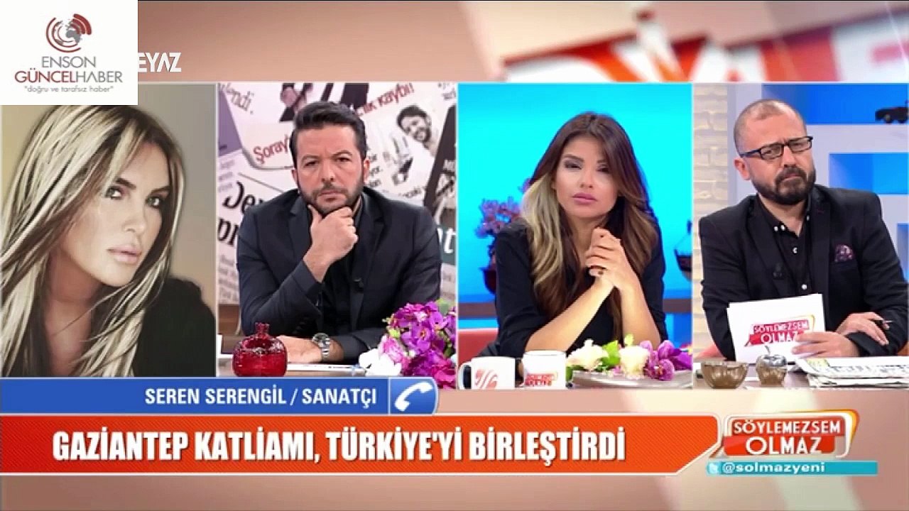 Seren Serengil G.Antepteki patlama için ne dedi