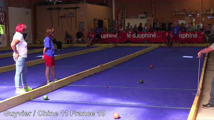 Finale 3 et 4èmes places, France contre France-Chine, Première Raffa Cup France, Coucouron 2016