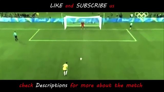Neymar Jr's Olympics Men's Football Gold Winning Penalty Rio Olympics 2016