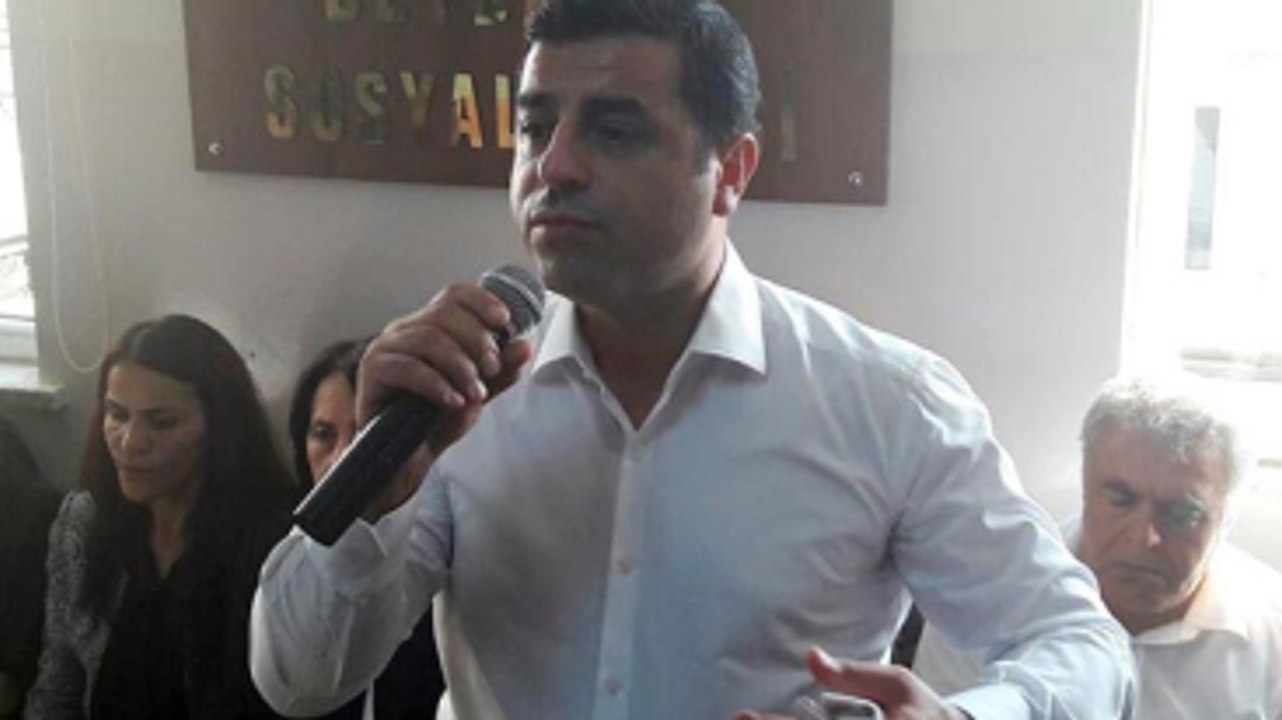 Demirtaş: Taziyede Bir Arada Olamayan Düğünde Bir Arada Olamaz