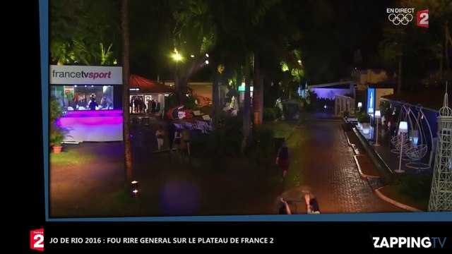 JO de Rio 2016 : Laurent Luyat se moque de ses collègues, fou rire sur le plateau (Vidéo)