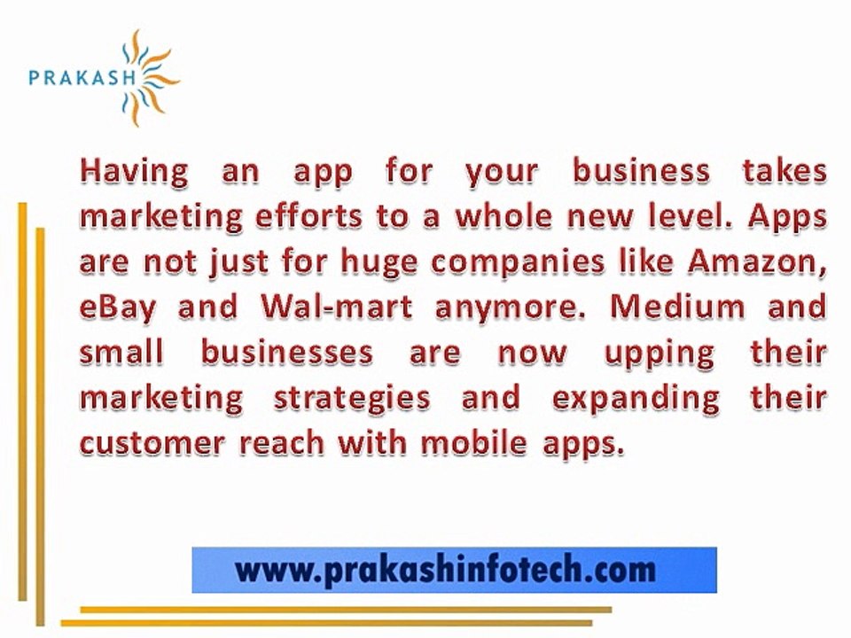 Why Your Small Business Needs a Mobile App