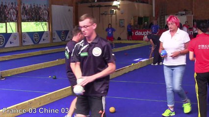 Demi-finale Chine contre France, Première Raffa Cup France, Coucouron 2016