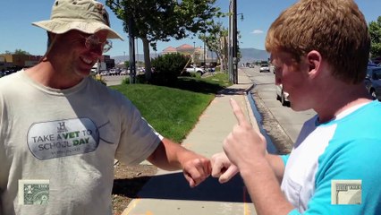Money Magic Trick For Homeless