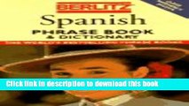 [PDF] Berlitz Spanish Phrase Book   Dictionary (Berlitz Phrasebooks) Popular Online