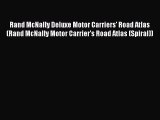 [PDF] Rand McNally Deluxe Motor Carriers' Road Atlas (Rand McNally Motor Carrier's Road Atlas