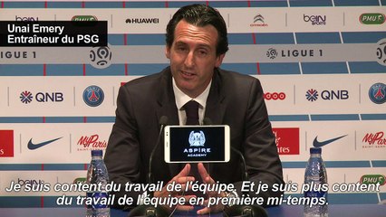 Football/Ligue 1: le Paris SG d'Emery réussit ses débuts au Parc