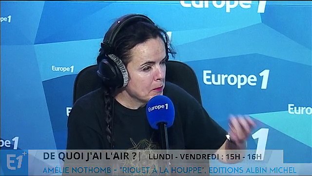 Amélie Nothomb : J’aurais voulu ressembler à Robert Smith