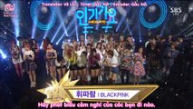[Vietsub] BLACKPINK No 1 of the week on SBS Inkygayo 210816