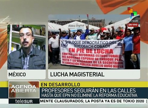 México: dice CNTE que el Estado les acusa de impedir inicio de clases