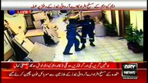 CCTV footage of MQM workers' attack on ARY News office