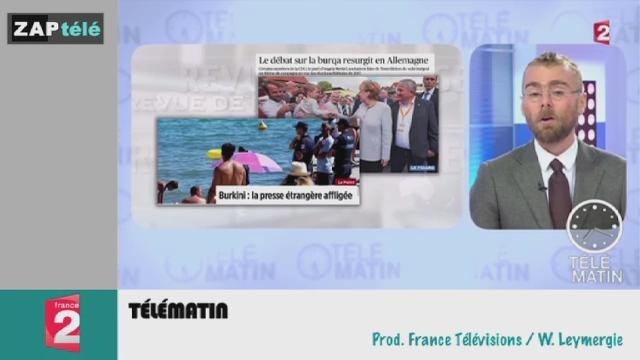 Zapping TV : un chroniqueur de Télématin donne une leçon aux médias britanniques