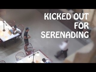 Man's Attempt to Serenade Girl by Singing to Her in Library Ends Badly