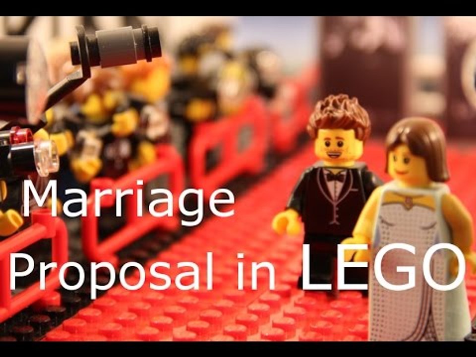 Man Creatively Proposes to Wife Using Lego Animation