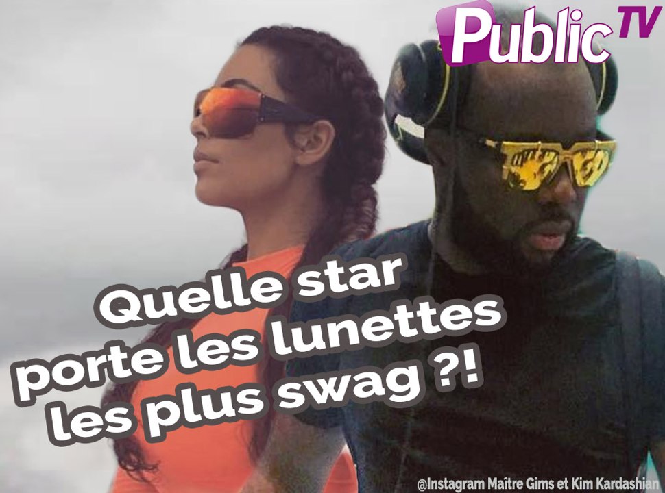 Kim Kardashian, Maître Gims, Sofia Richie… Qui a la paire de lunettes la plus swag ?