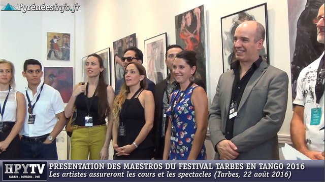 HPyTv Reportage | Les maestros de Tarbes en tango (22 août 2016)