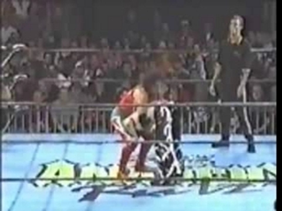 crazy v tajiri powerbomb into ddt must see