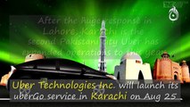 UBER taxi service will launch in Karachi