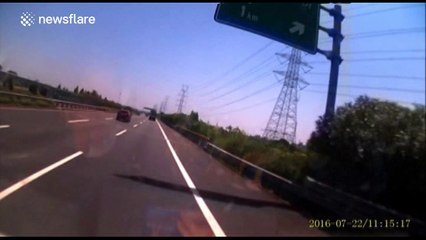 Coach driver rear-ends lorry while driving tired