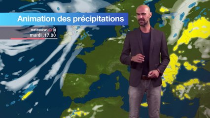 Prévisions météo pour la journée du Mardi 23 Août