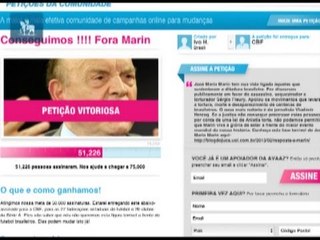 Petição por saída de Marin da CBF chega a 50 mil assinaturas