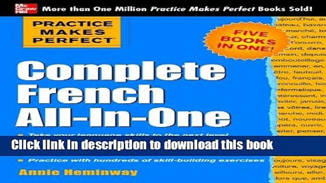 [PDF] Practice Makes Perfect: Complete French All-in-One Download Full Ebook