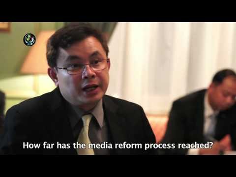 With freedom comes responsibility Thein Sein discusses media freedom