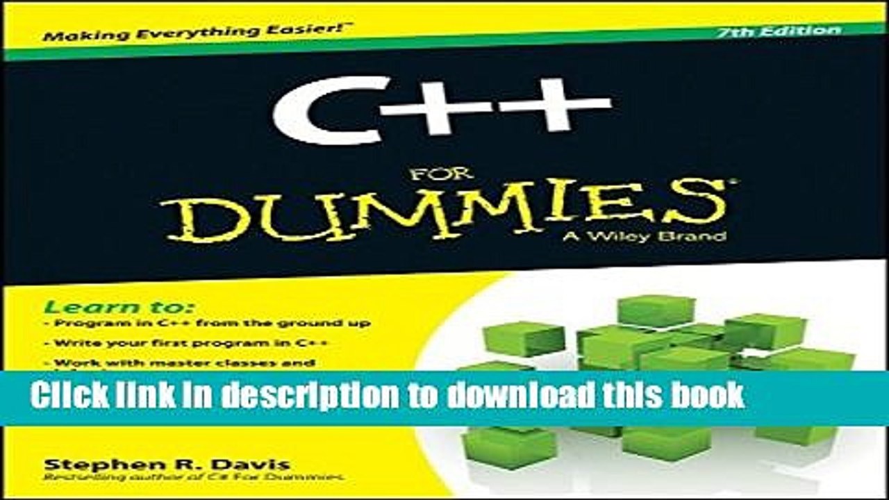 [PDF] C++ For Dummies Download Online