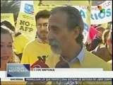 Chilenos piden al gobierno que cambie el sistema de pensiones