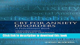 [PDF] CBT For Anxiety Disorders: A Practitioner Book Popular Colection