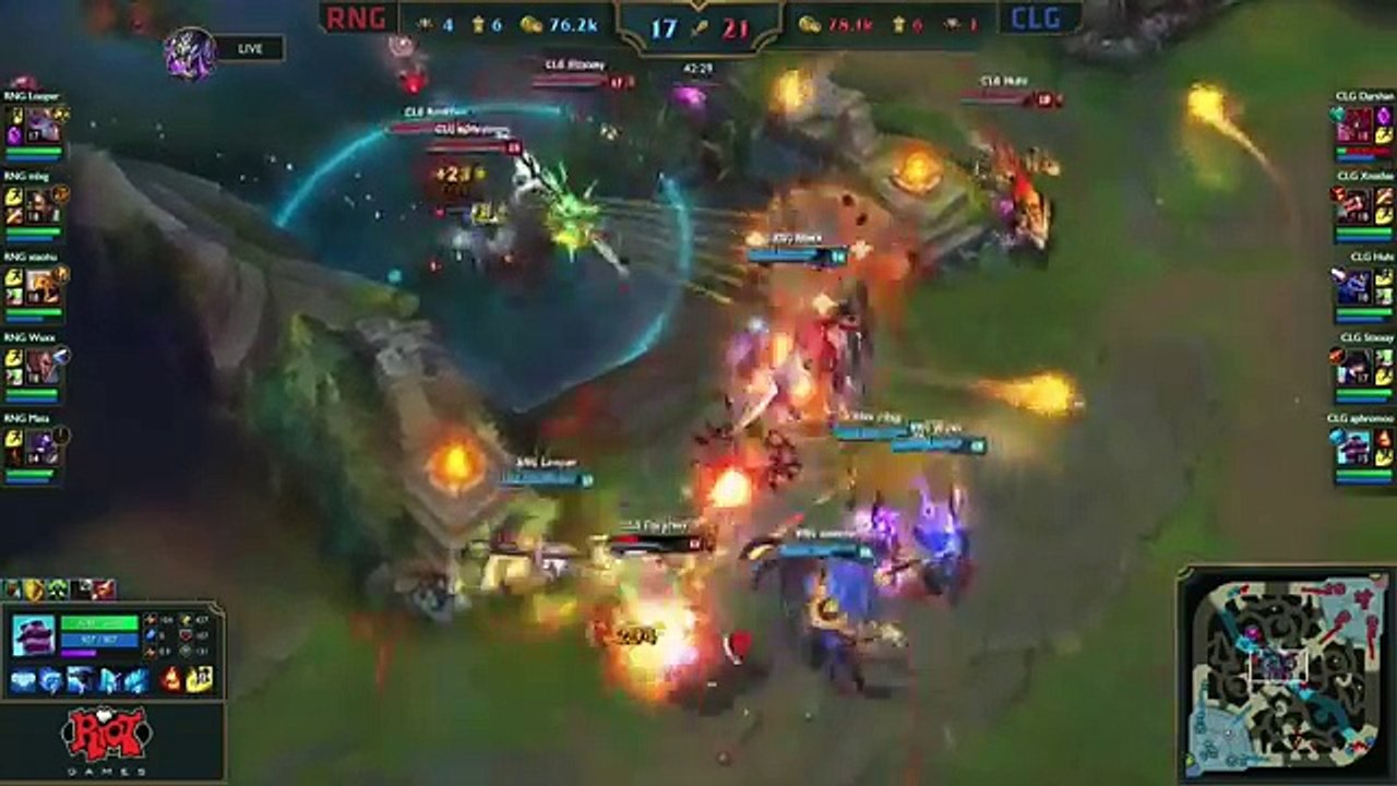 RNG vs CLG - MSI 2016 (Mid-Season Invitational) - Royal Never Give Up vs Counter Logic Gaming_15