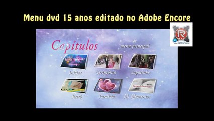 Menu dvd 15 anos Nadny by RYT