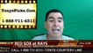 Tampa Bay Rays vs. Boston Red Sox Free Pick Prediction MLB Baseball Odds Series Preview
